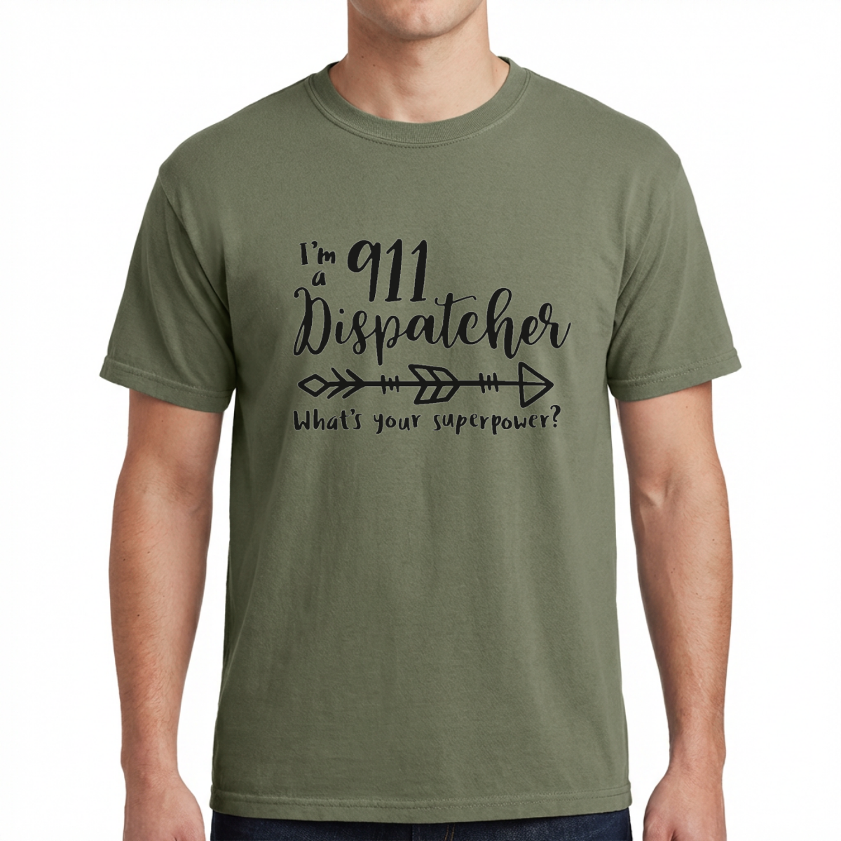 I'm a 911 Dispatcher, What's Your Superpower? T-Shirt