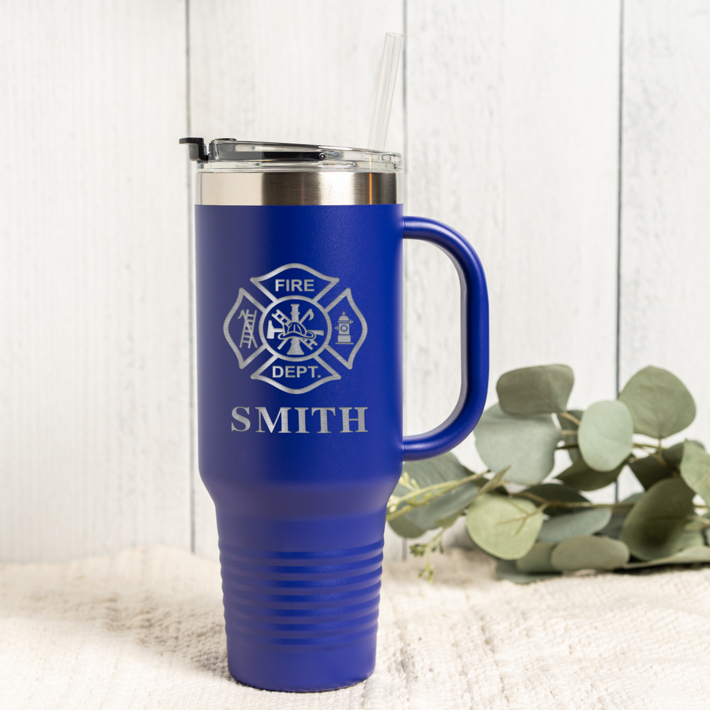 Custom 40oz Firefighter Tumbler