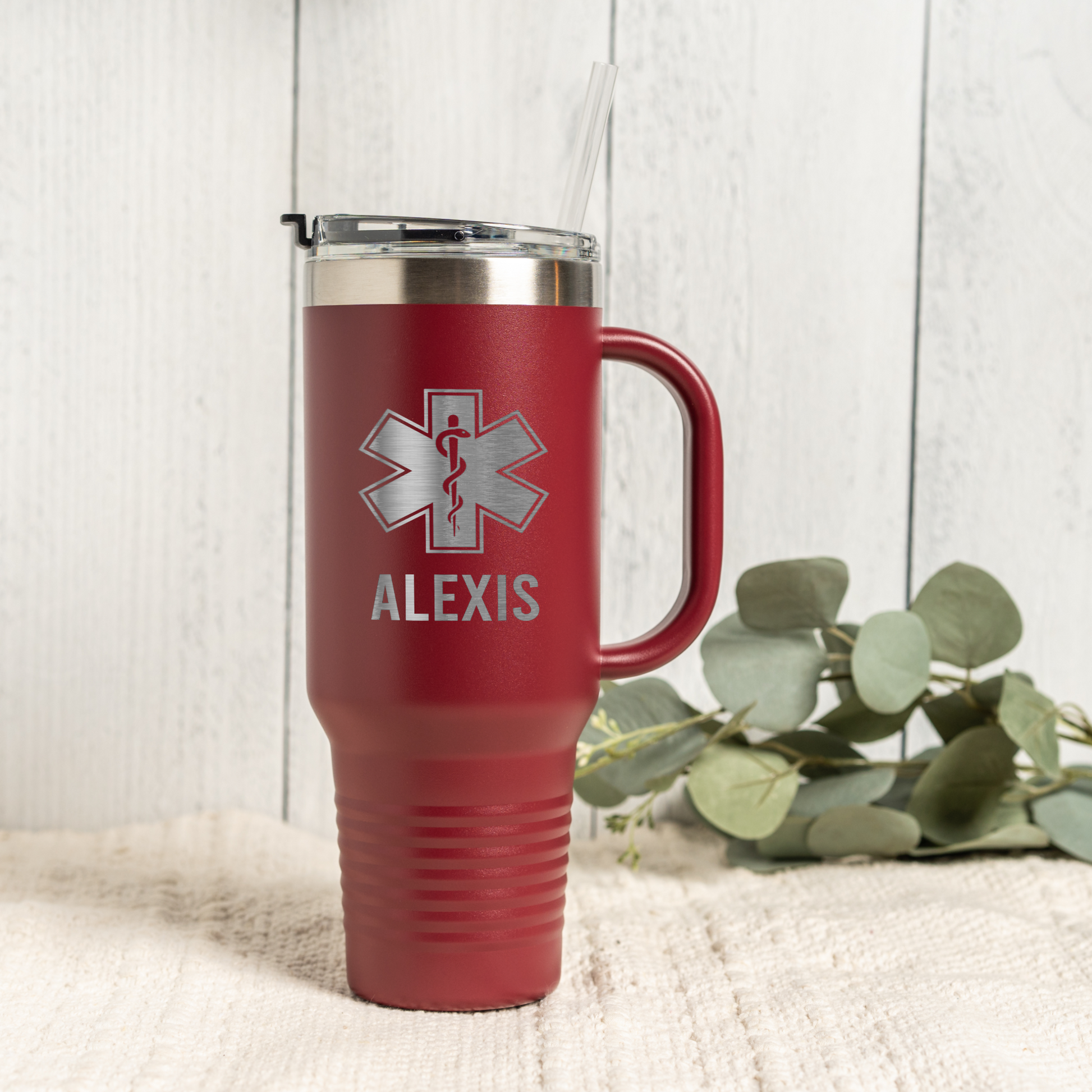 40oz Personalized EMS Tumbler