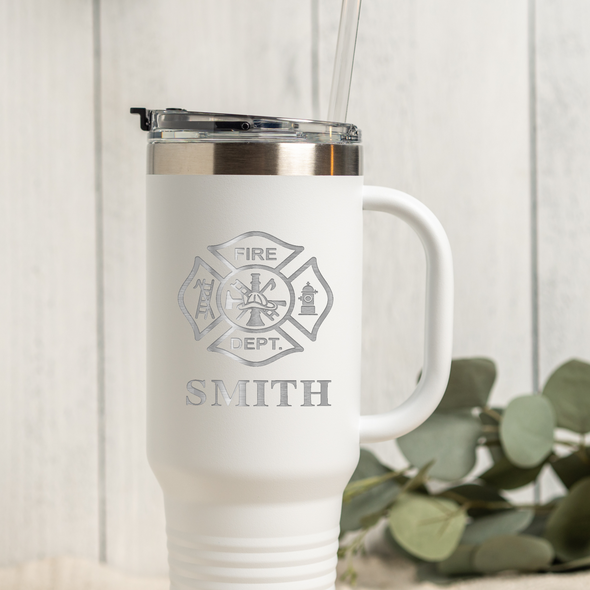 Custom 40oz Firefighter Tumbler