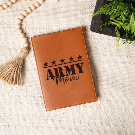 Army Mom Leather Journal