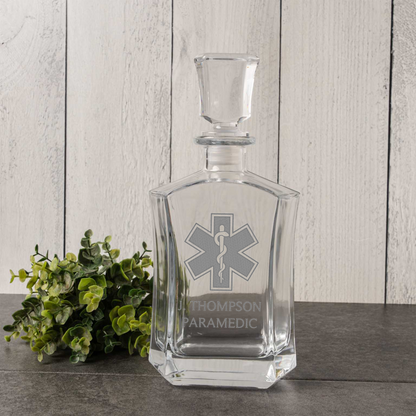 Custom EMS 24oz Capitol Decanter
