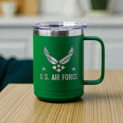 15oz Stainless Steel Mug - U.S. Air Force Design