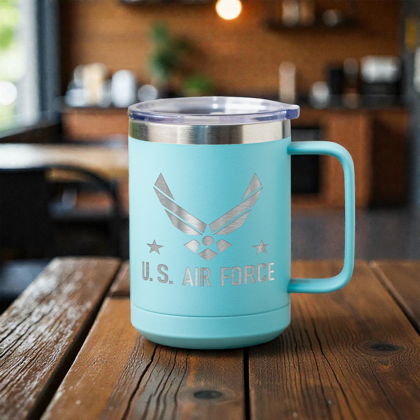 15oz Stainless Steel Mug - U.S. Air Force Design
