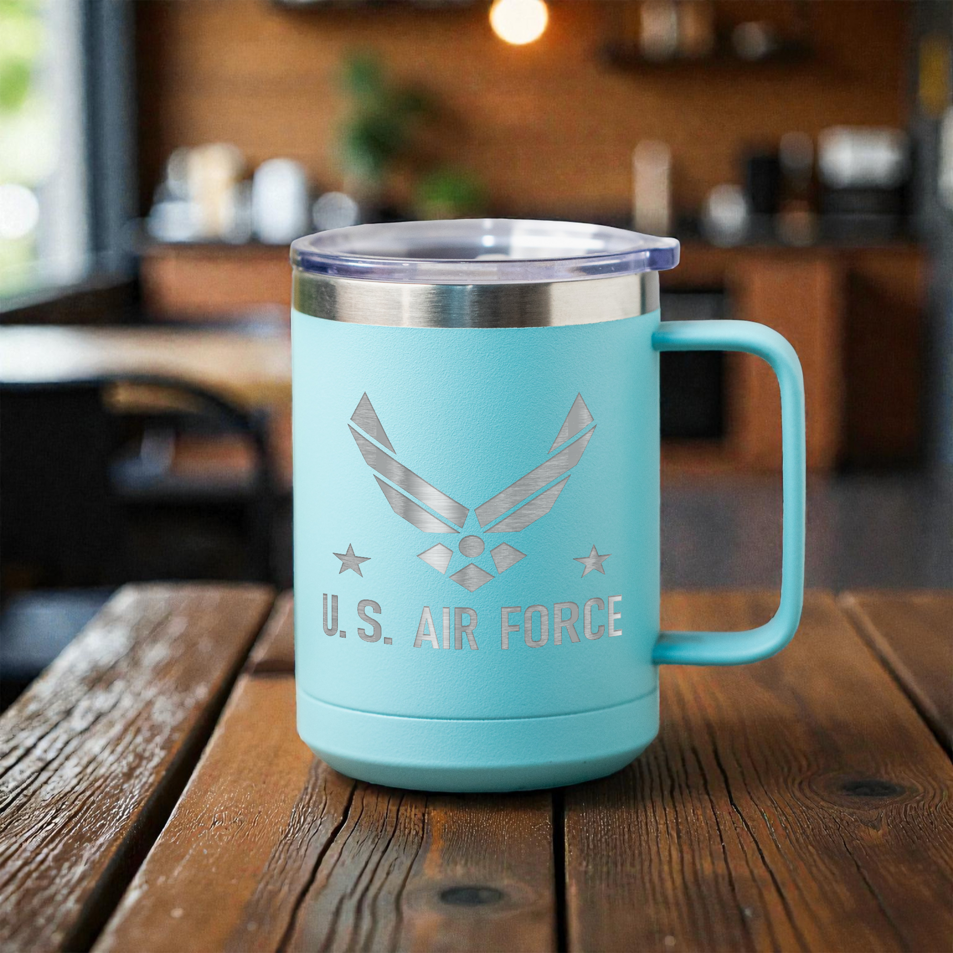 15oz Stainless Steel Mug - U.S. Air Force Design