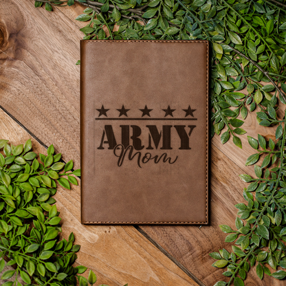 Army Mom Leather Journal