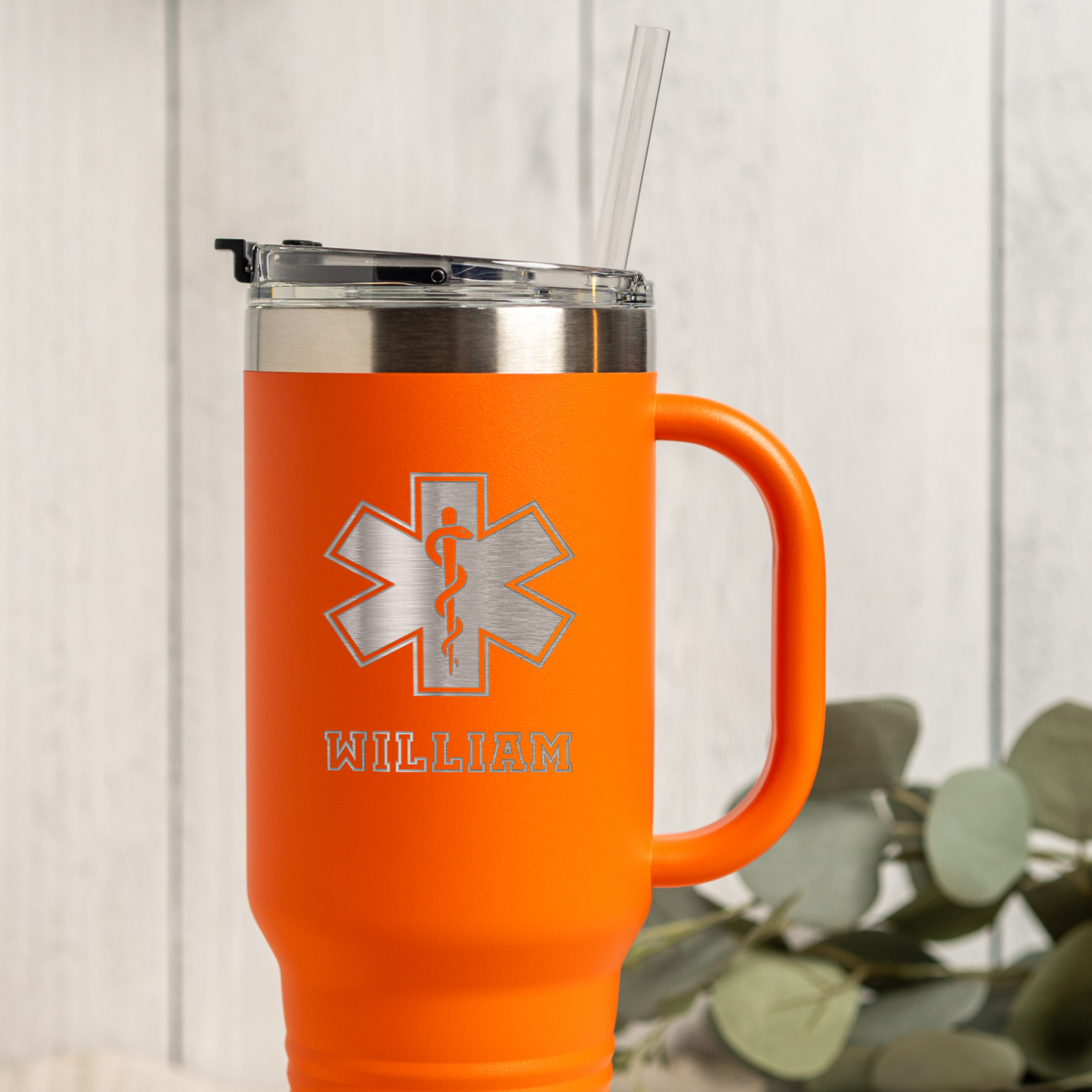 40oz Personalized Medical Symbol Tumbler