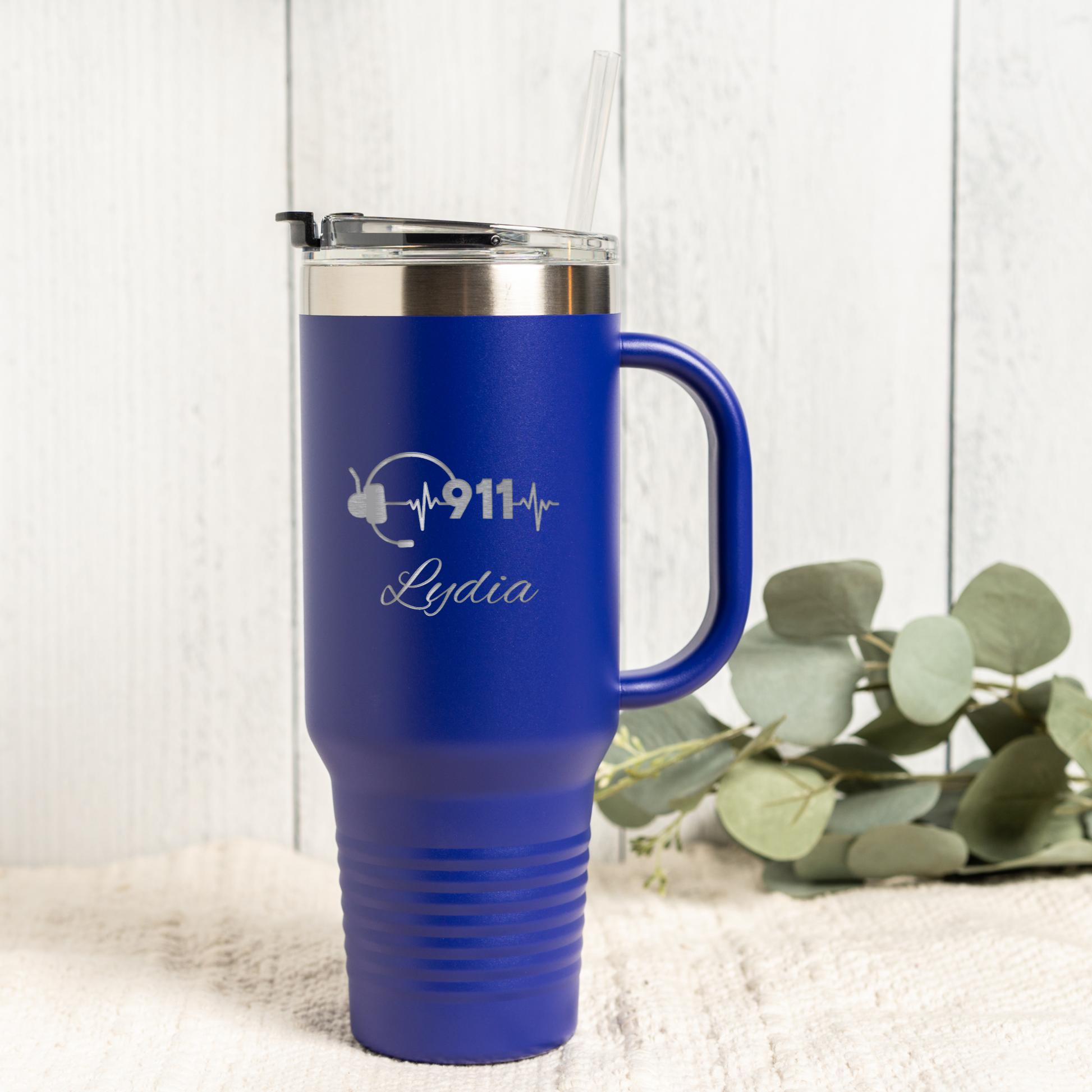 40oz Personalized 911 Dispatcher Tumbler