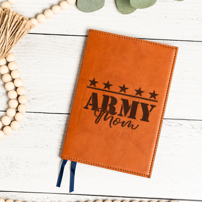 Army Mom Leather Journal
