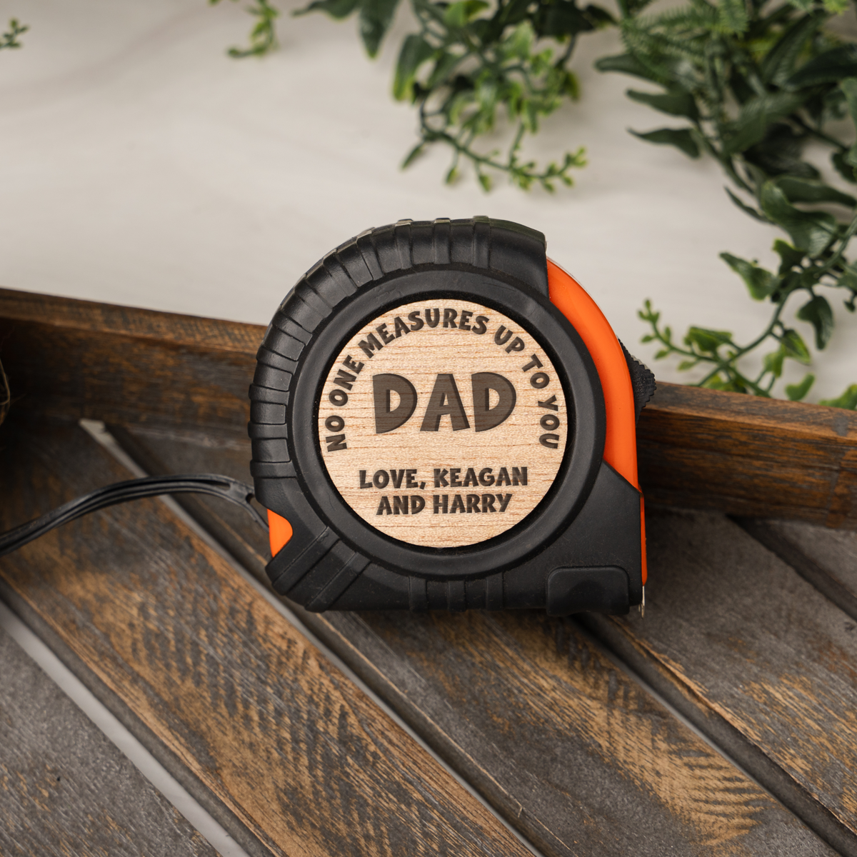 Personalized No One Measures Up To You Dad Measuring Tape