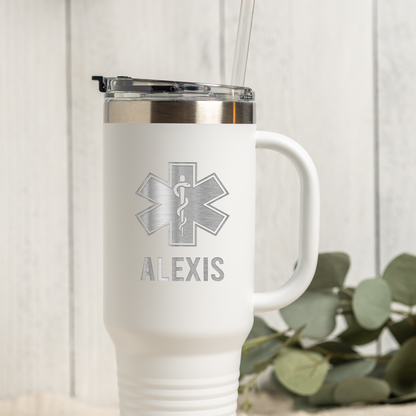 40oz Personalized EMS Tumbler