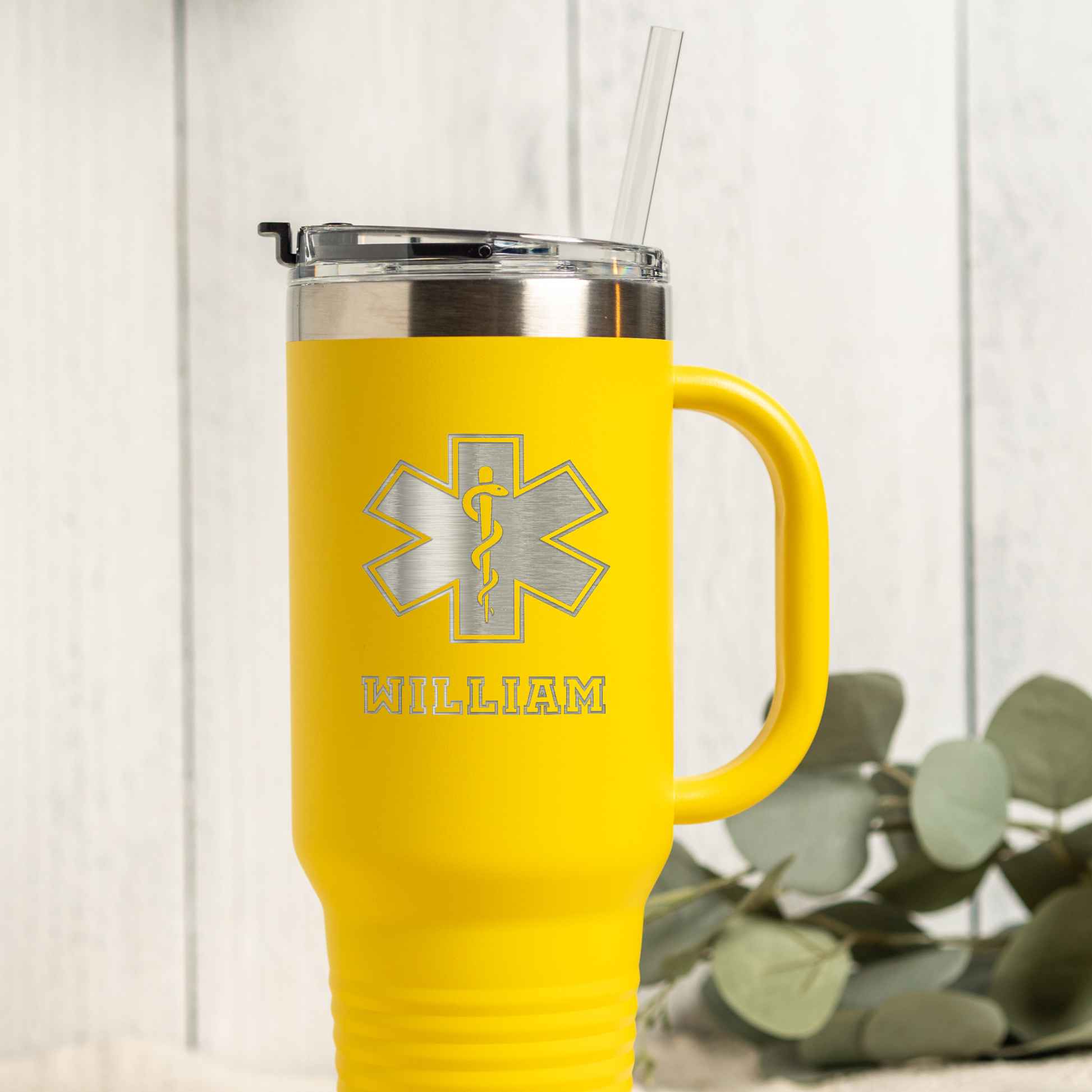 40oz Personalized Medical Symbol Tumbler