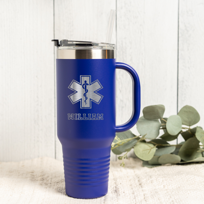 40oz Personalized Medical Symbol Tumbler