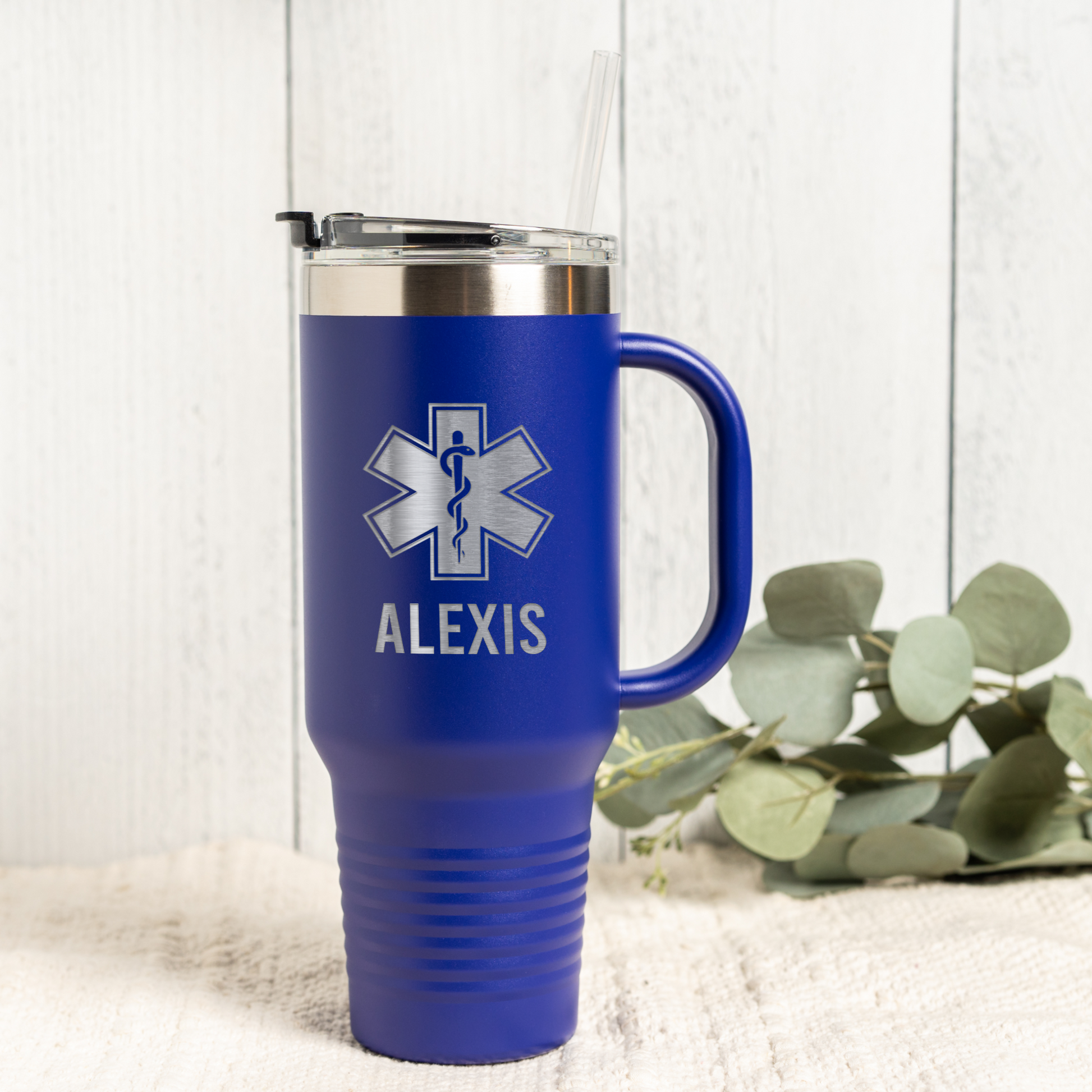 40oz Personalized EMS Tumbler