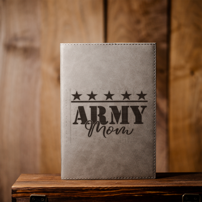 Army Mom Leather Journal
