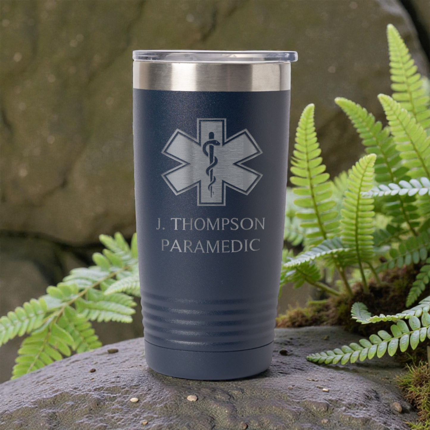 20oz Stainless Steel Tumbler - Paramedic Design