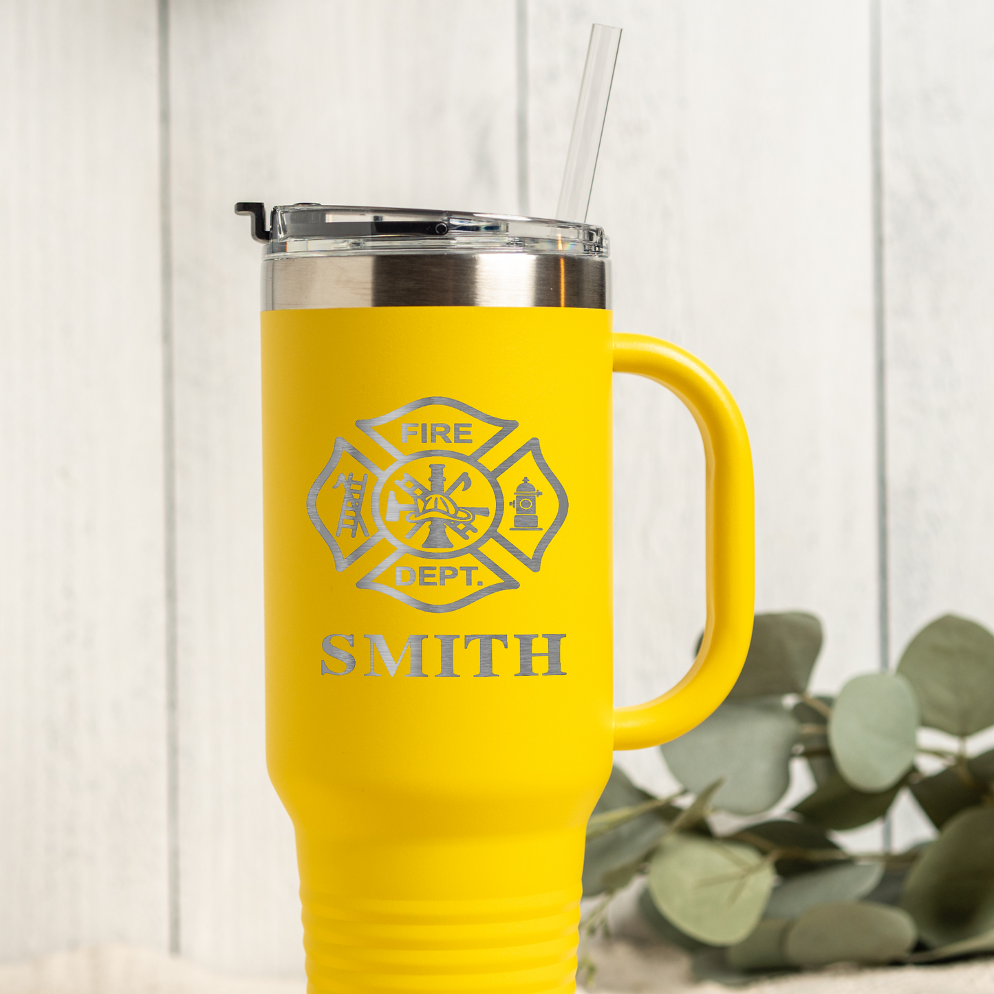Custom 40oz Firefighter Tumbler