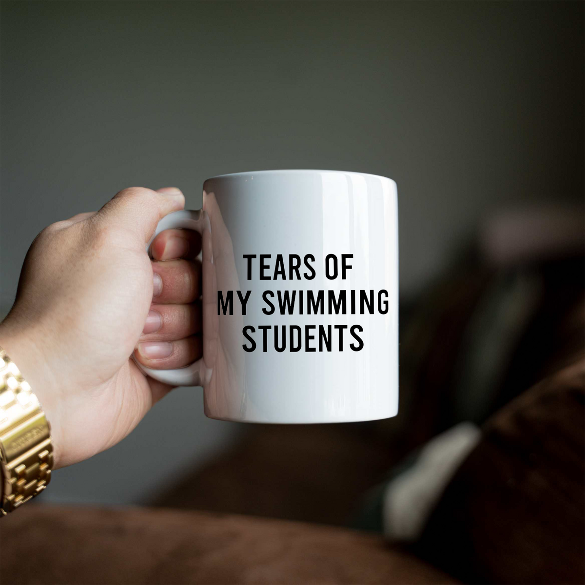 Funny Swim Coach Mug, Tears of My Swimming Students Coffee Cup, Swim Instructor Gift, Swimming Teacher Gift, Swim Team Coach Mug