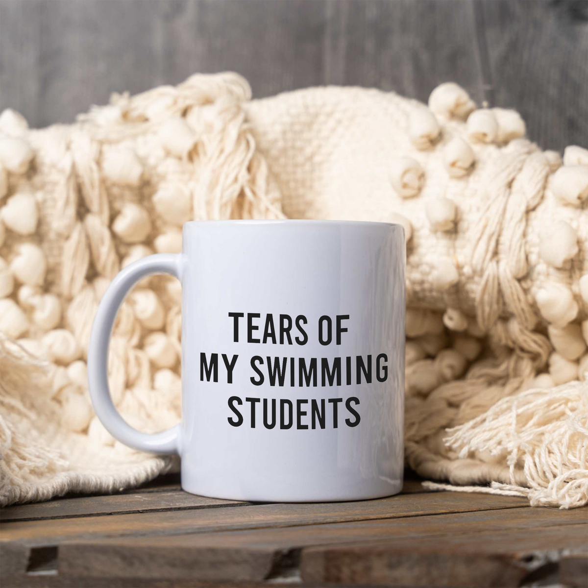 Funny Swim Coach Mug, Tears of My Swimming Students Coffee Cup, Swim Instructor Gift, Swimming Teacher Gift, Swim Team Coach Mug