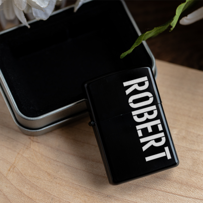 Engraved Lighter Personalized Gift, Custom Name Lighter, Personalized Name Engraved Lighter for Men, Custom Gift for Men, Lighter with Name