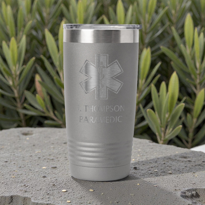 20oz Stainless Steel Tumbler - Paramedic Design