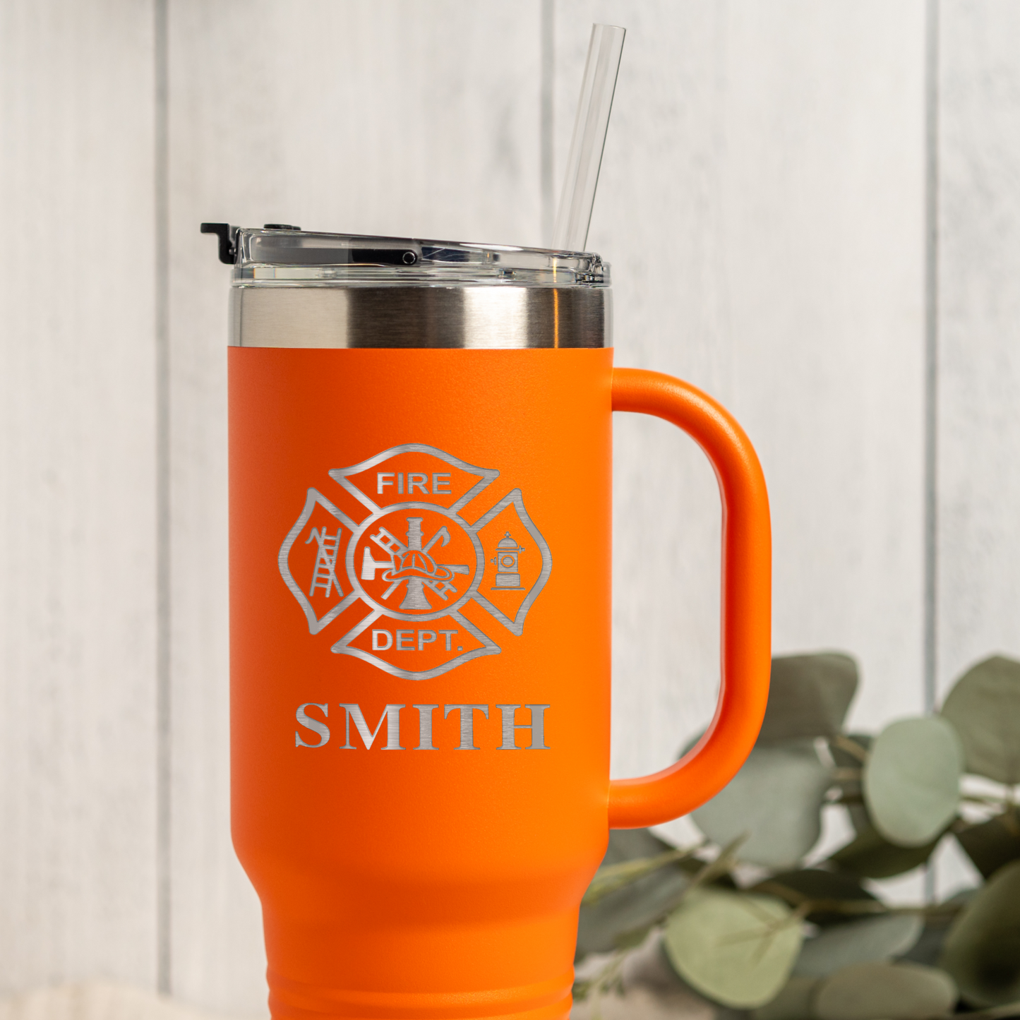 Custom 40oz Firefighter Tumbler