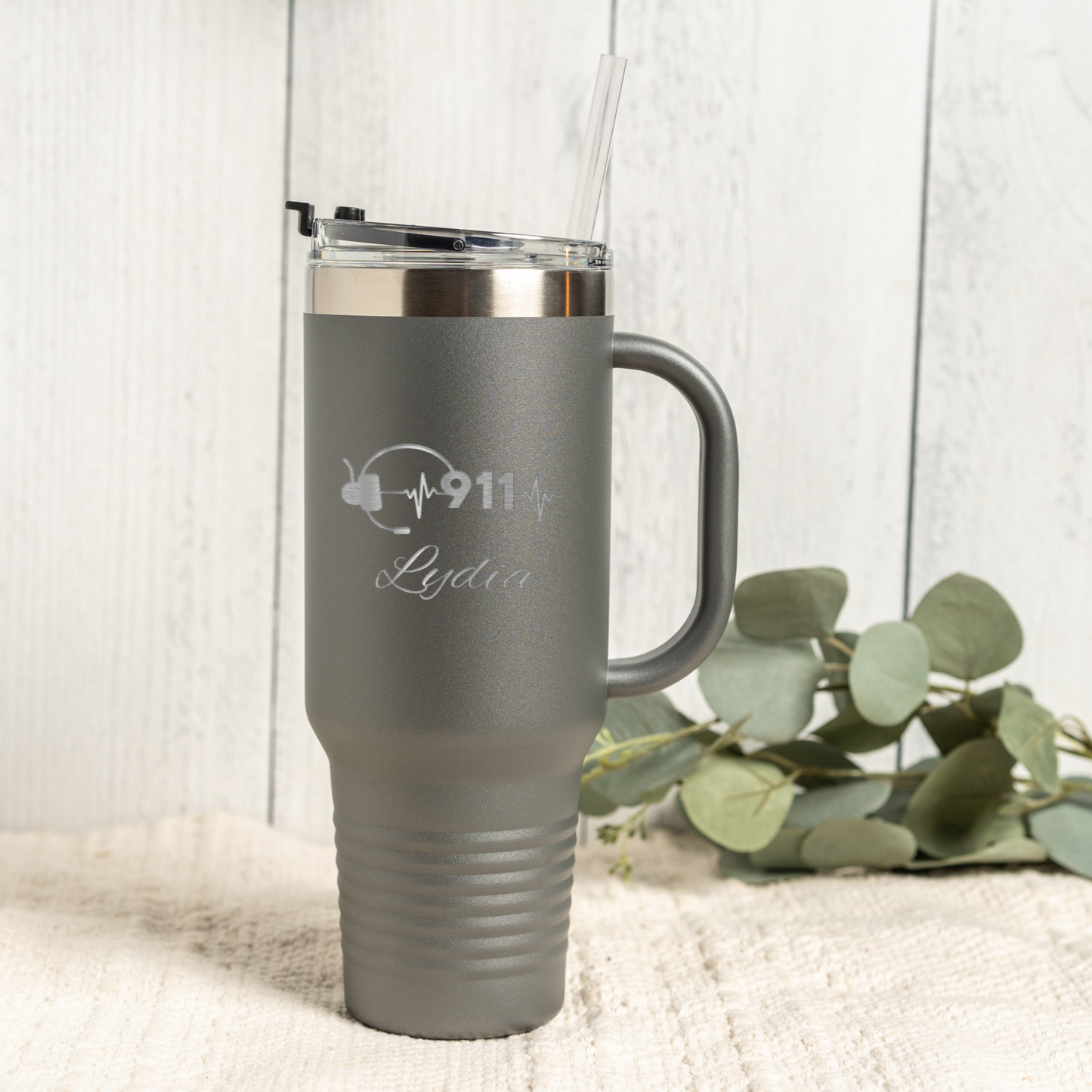 40oz Personalized 911 Dispatcher Tumbler