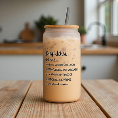 Dispatcher Definition Coffee Glass