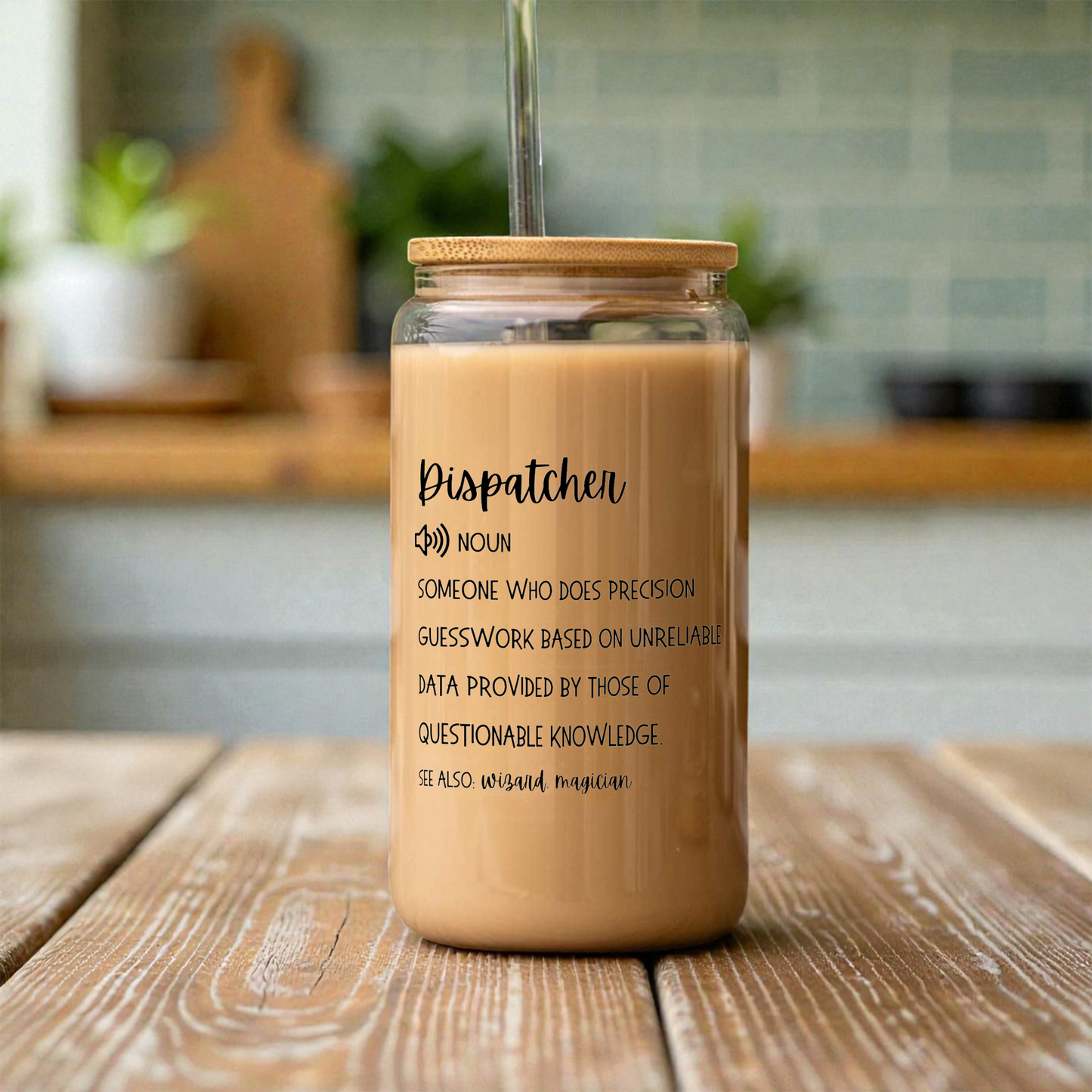 Dispatcher Definition Coffee Glass